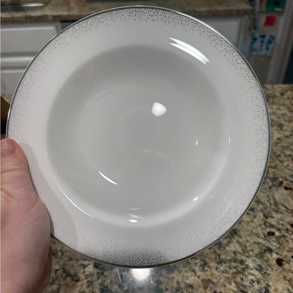 Noritake Alana platinum soup plate (actually a bowl) - Picture 4 of 6